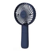 이노그랩 G7 핸디형 선풍기, GI-FAN, 네이비
