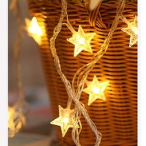 별조명 LED가랜드조명 인테리어 별 줄 USB 와이어 무드 전구 아기방 인테리어전구 LED 휴대용 야외 테라스 장식용 옥상 알전구 아이방조명 키즈 트리전구 트리조명 파티전구 옥상꾸미기 옥상인테리어 옥상조명 루프탑조명 줄전구 야외전구 야외조명 LED줄조명, 조명3M 앵두 USB형