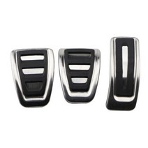 자동차페달 스타일링 브레이크 가속기 연료 패드 아우디 A1 A4 B8 B9 A5 S5 A6 A7 A8 Q5 SQ5 Q7 8R LHD, MT