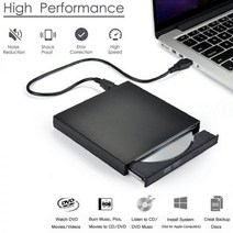 외장cd롬 외부 DVD RW CD 라이터 드라이브 버너 리더 플레이어 USB 20 CDDVDROM 노트북 PC 섀시 CDRW, 동안-DVD-3