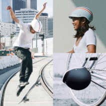 따우전드 헤리티지 브롬톤 헬멧 미니벨로 어반형 헬멧 자전거 퀵보드 미니벨로 헬멧, 코스탈블루