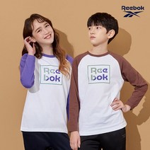 리복 키즈 주니어 라운드티셔츠 2컬러 택 1