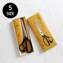 릴리패브릭 CEO가위 재단가위 원단가위(5사이즈) - 8인치 / 9 인치 / 10인치 / 11인치 / 12인치, 9인치
