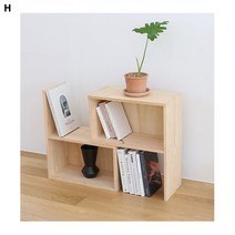 고급 편백나무폭조절 DIY책장 2p 1세트, 본상품선택