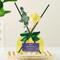 에인디 심신안정 숙면 100%천연 아로마 리얼 라벤더 디퓨저, 에인디디퓨저라벤더+선물용상자