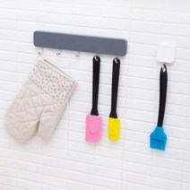 국내생산 아이방 주방 싱크대 벽 고정 후크 마스크 걸이 차키 열쇠 모자 행거, 제품선택, 3구(1P) - 그레이