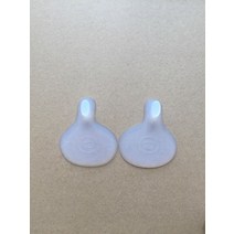 기능성 신발 깔창 투명한 앞발 발가락 실리콘 키높이 평발 종자골염 1mm 힐패드 여자 의료용 열선 티안나는 풋살화 남자 요족, 엘에스, A