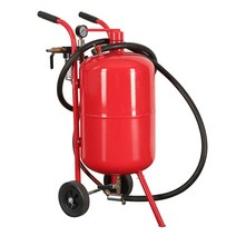 고압 샌드 블라스팅 건 80l 20gal 블라스터 헤비 듀티 스틸 연마 에어 블라스터, 빨간색
