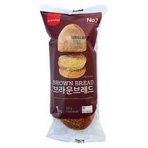 삼립 브라운브레드 60g 부쉬맨브레드 아웃백빵 식전빵 냉동, 1개