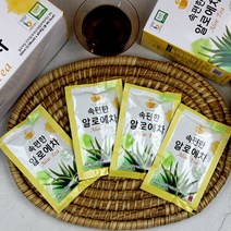 직접 생산한 속편한 알로에즙, 속편한 알로에차 30포 1박스