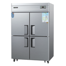 [우성] 업소용냉장 냉동고 우성기업 직냉식 45박스 냉장2칸 냉동2칸 CWS-1242RF, 디지털/내부스텐