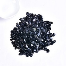 50g 100g 천연 크리스탈 자갈 표본 로즈 쿼츠 자수정 홈 데코 다채로운 수족관 치유 에너지 스톤 바위 미네랄, Obsidian