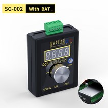 신호발생기 SG-003A 디지털 4-20mA 0-10V 전압 신호 발생기 0-20mA 전, 02 SG002 With BAT.