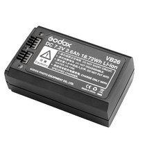 고독스 VB26A 대용량 리튬배터리 V1 V860III V850III, V1 플래시 배터리VB26A, 1개