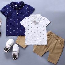 아이하루 마린카라반팔티+반바지