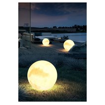 보름달 포토존 대형 중형 스팟 추석 조형물 인테리어, (방수 충전) 직경 50CM- 16 색상