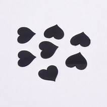 렉산지붕 지붕자재 지붕판넬 작은 하트 스티커 웨딩 장식 아크릴 거울 2cm 100 인치 어린이 방 DIY 액세서리 파티 게스트 선물 0.8 개, [01] Black