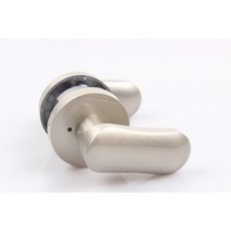 앙팡 그레이 (버튼형) 굿락코리아 방문손잡이 방문레버, 1개