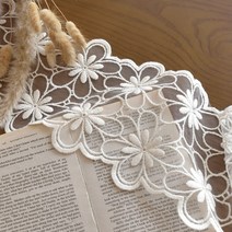 잼잼 레이스 식탁러너 테이블러너, 4인(160x17cm)