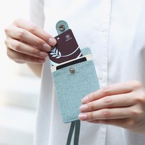 아이앤트 고급 사원증 릴홀더 출입증 신분증 명찰 카드지갑 목걸이 케이스