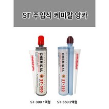 에스티 속경화 주입식 케미칼 앙카 ST-300 1액형 ST-360 2액형, ST-300T (일액형)