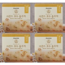 피코크 견과류가 씹히는 고소한 율무차 아몬드호두율무차 20입 x4개, 4개
