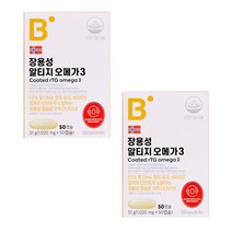 (100일분) 바이오퍼블릭 장용성 rTG 알티지 오메가3 100캡슐 혈행건강 영양제