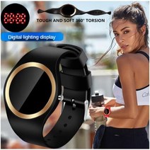 런닝 스포츠 와치 IN 골드 라인 손목 시계 3