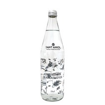 산타니올 크리스마스 탄산수, 6개, 750ml