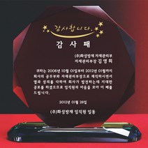상패뜰 크리스탈 상패139 상패 감사패 공로패 퇴직기념패 부모님감사패 교회패 송공패 기념패 퇴직패