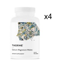 쏜리서치 칼슘-마그네슘 말레이트 캡슐, 240정, 4개