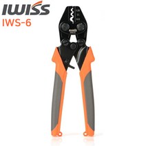 IWISS 아이위스 IWS-6 유럽 스타일 래칫 압착 도구 압착 플라이어