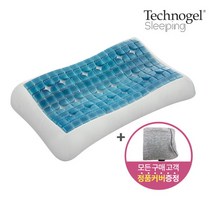 [테크노젤] ●최유라쇼●[싱글] 컨투어 프리미엄 베개 1개 + 정품 커버 1장