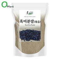 오허브 볶은 흑미 분말 가루 파우더 250g, 단품없음, 선택완료