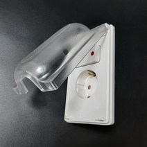 위너스 방수커버 스위치부 매입 1구 콘센트 스위치부착, 1개