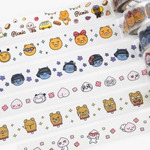 [카카오프렌즈] 데코테이프 - 카카오테이프 캐릭터테이프, 프로도페이스