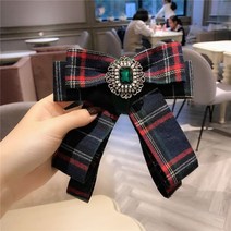 가을 겨울 보타이 한국판 학원 스타일 쯔 모직 리본 넥타이 한국 보석 액세서리 핀 브로치