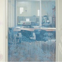 [아리아스토어샵] 레이스 문발 106x180cm 현관커튼 현관문발 햇빛가리개 PVC문발