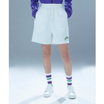 헤드 X THE 맨투맨 스웨트 여성 여자 레귤러핏 아틀레틱 하프 팬츠 바지 라이트그레이 JOPOX23802GYL