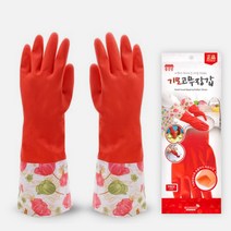 김애경 기모 고무장갑, 혼합색상, 8세트