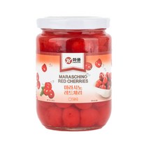 마라시노 홍체리 레드체리 380g, 1개