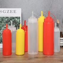 야채탈수기 샐러드 스피너 다이소야채탈수기 800ml 320z 플라스틱 소스 병 스퀴즈 냄비초콜릿 병잼 토마토 병스퀴즈 병1 개, 단일옵션