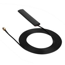스캐너 안테나 SMA 남성 연결 광대역 자동차 라디오 유리 마운트 30MHz-1200MHz 풀 밴드 안테나