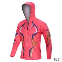 낚시 가마가츠 여름 태양 보호 통기성 속건성 바다 바위 낚시 남성 UV 보호 얼음 냉감 실크 얆은 루어 의류, D
