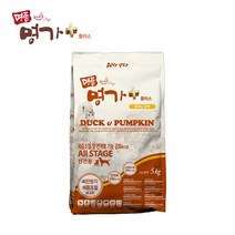 애니펫 명품명가 플러스 5kg 오리와 호박 체중조절 면역력 강화에 도움 강아지 사료, 5kg 2개
