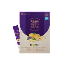 대웅생명과학 흑도라지배생강청 진액 스틱 구증구포 흑도라지 100%국내산 온가족 기관지 목건강 농축액 엑기스 차 효능 식약처인증 해썹, 1000g, 1개
