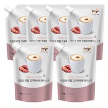아임요 리얼 고구마라떼 페이스트 1kgx6개, 단품