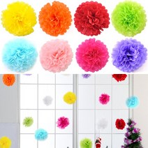 종이꽃볼20cm/페이퍼벌룬/허니/파티용품/천정데코/종이/이벤트/생일/풍선, 기본선택, 화이트