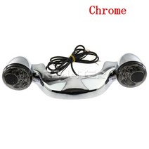 [해외] 오토바이 리어 턴 시그널 브레이크 라이트 바 램프 for harley touring road street glide road king special flhx, d 방향 지시등
