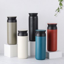 트래블 텀블러 500ml 레이저 각인 주문제작 DD-10033, 블랙